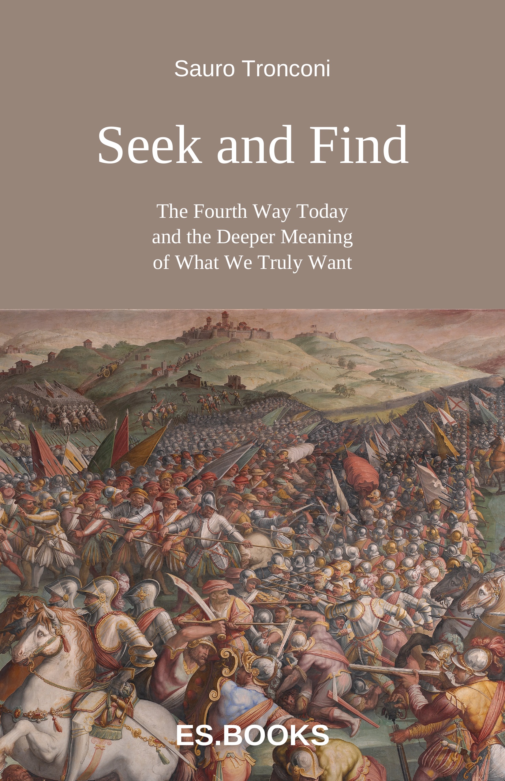 Seek and Find, by Sauro Tronconi. Es·Books.
